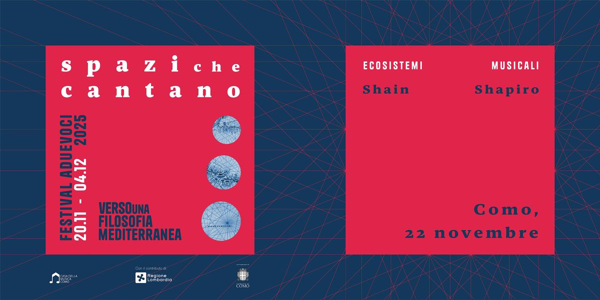 Ecosistemi musicali, 22 November | Event in Como | AllEvents