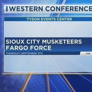 Fargo Force at Sioux City Musketeers at Tyson Events Center