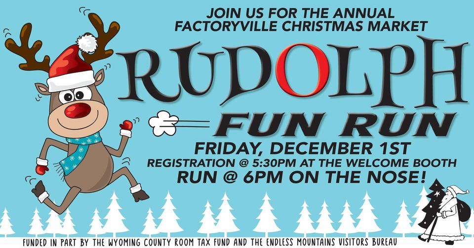 Rudolph Fun Run at the Factoryville Christmas Market 2023, Chirsty Mathewson Park, Fleetville