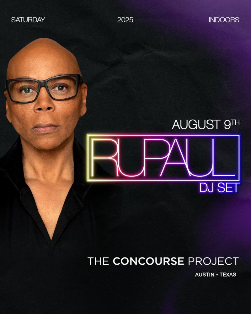 RuPaul (DJ Set), 19 September | Event in Washington | AllEvents