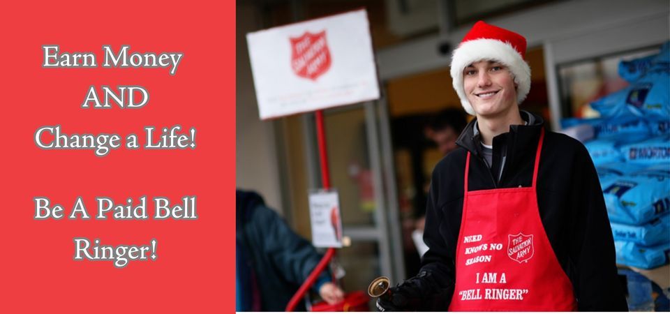 Bell Ringer Hiring, The Salvation Army Colorado Springs Corps, October ...