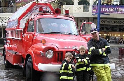 Fire Engine Fun! Grandies Big Day Out, Fremantle Fishing Boat Harbour ...