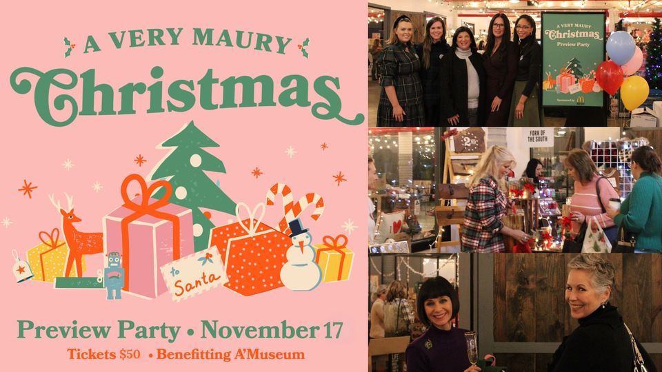 A Very Maury Christmas Preview Party, Factory at Columbia, November 17