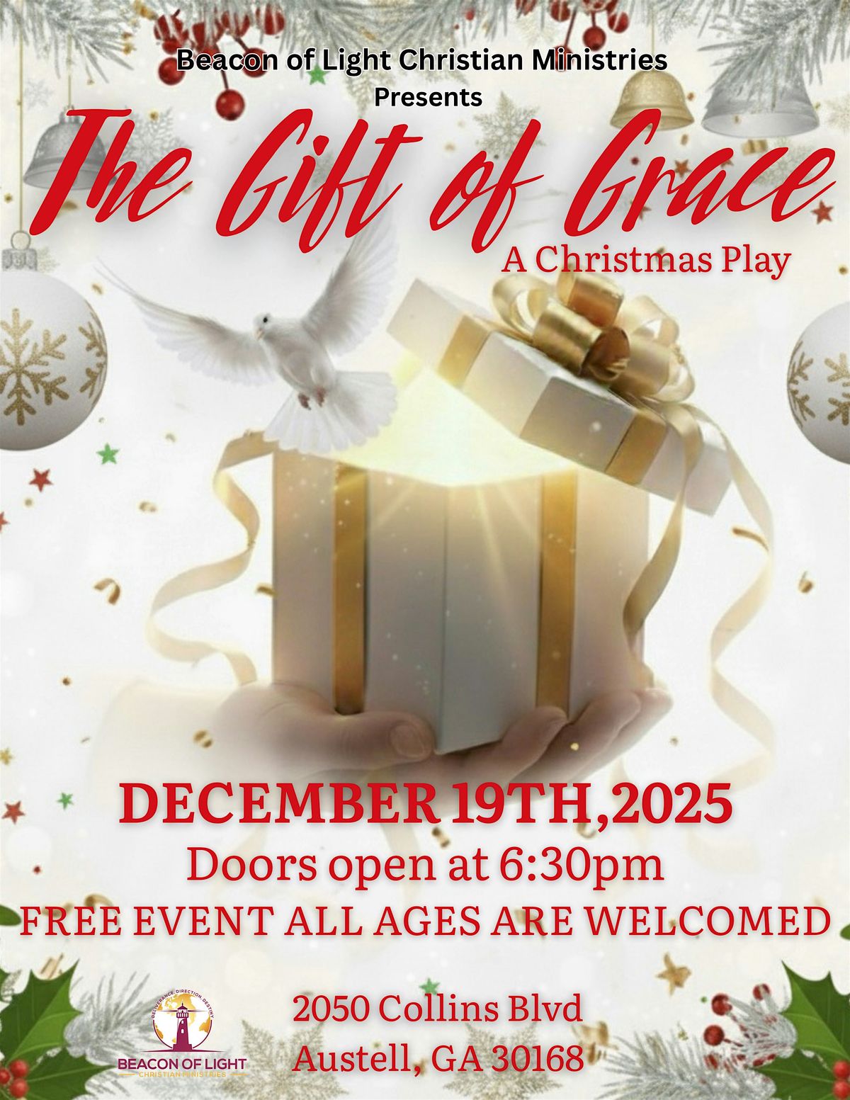 The Gift of Grace: A Free Christmas Play for the Whole Community, 19 December | Event in Austell | AllEvents