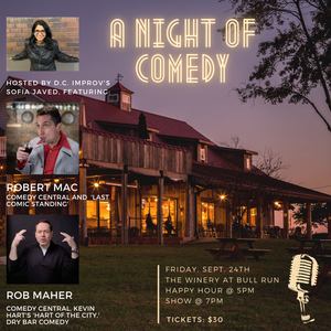 Comedy Night - Robert Mac at Historic Wilson Theatre - Rupert