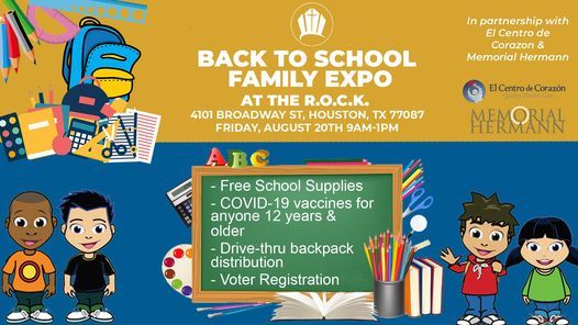 35 Back To School 2021 Events Giveaways In Houston Allevents In Hou Events 2022 Back To School Community Events Houston, Texas