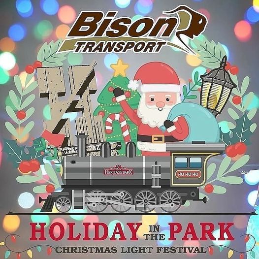 Holiday In The Park Christmas Light Festival Heritage Park Calgary November 28 2021 Allevents In Christmas Lights Festival Heritage Park 2021