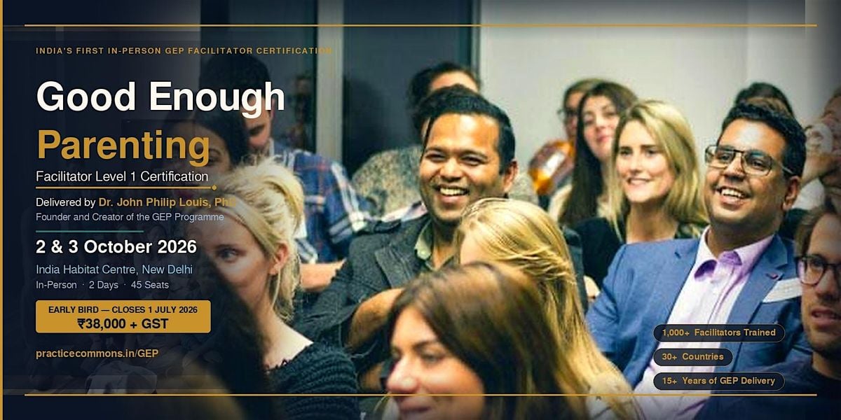 India's First Good Enough Parenting Level 1 Certification