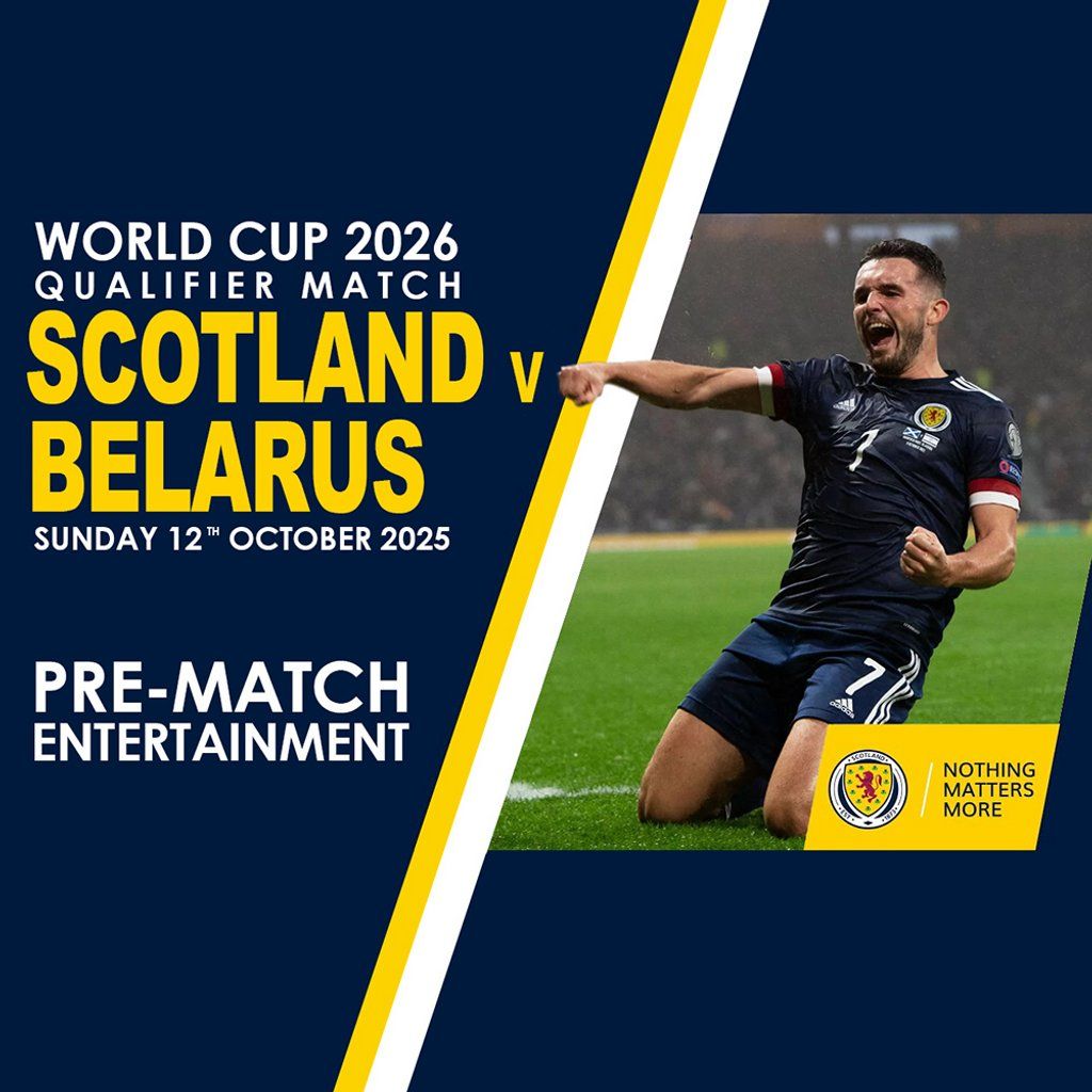 Tartan Army Pre-Match Entertainment - Scotland v Belarus, 12 October | Event in Glasgow | AllEvents