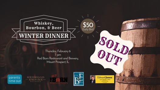 Whiskey Bourbon And Beer Winter Dinner At The Red Barn