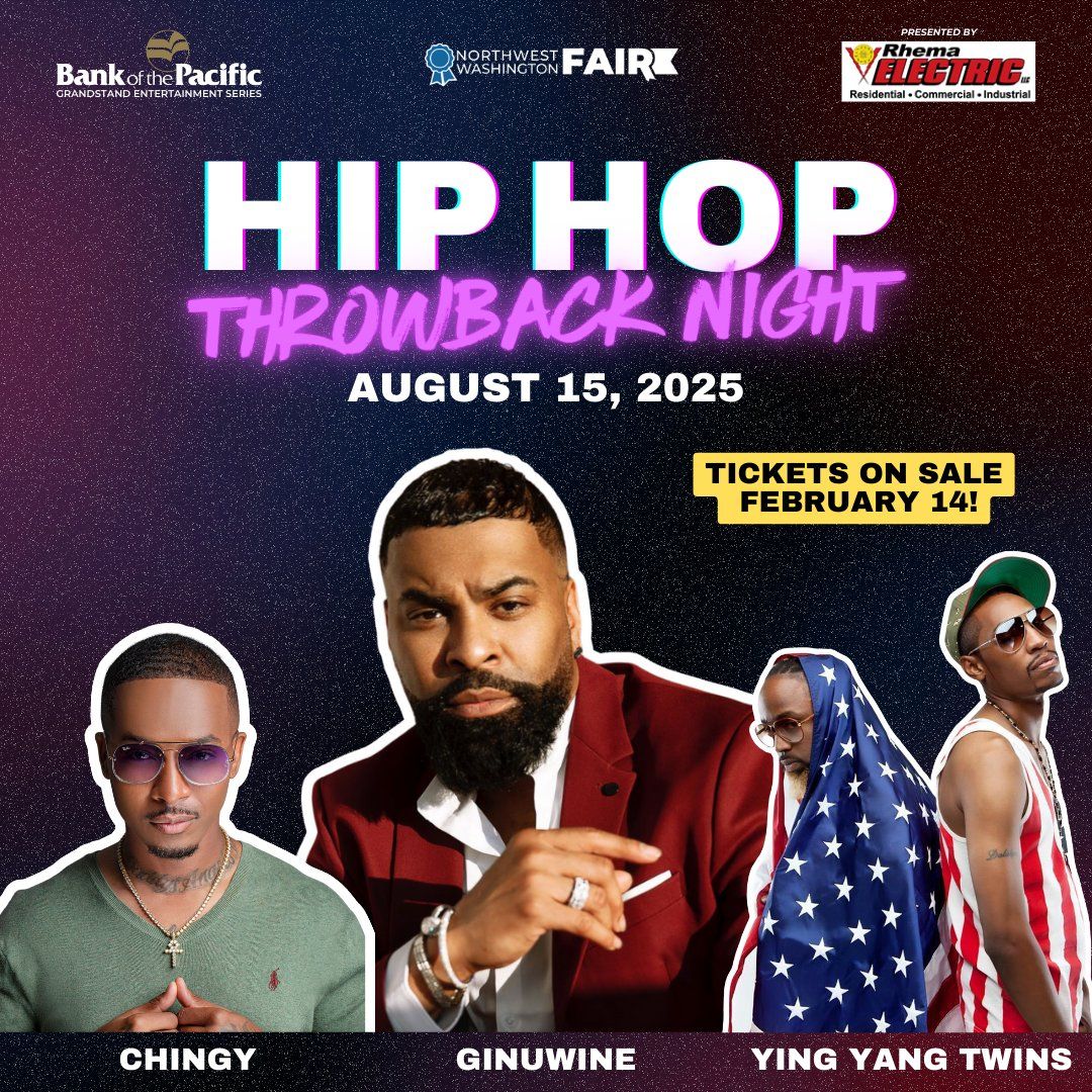 Hip Hop Throwback Night: Chingy  Ginuwine & Ying Yang, 14 August | Event in Lynden | AllEvents