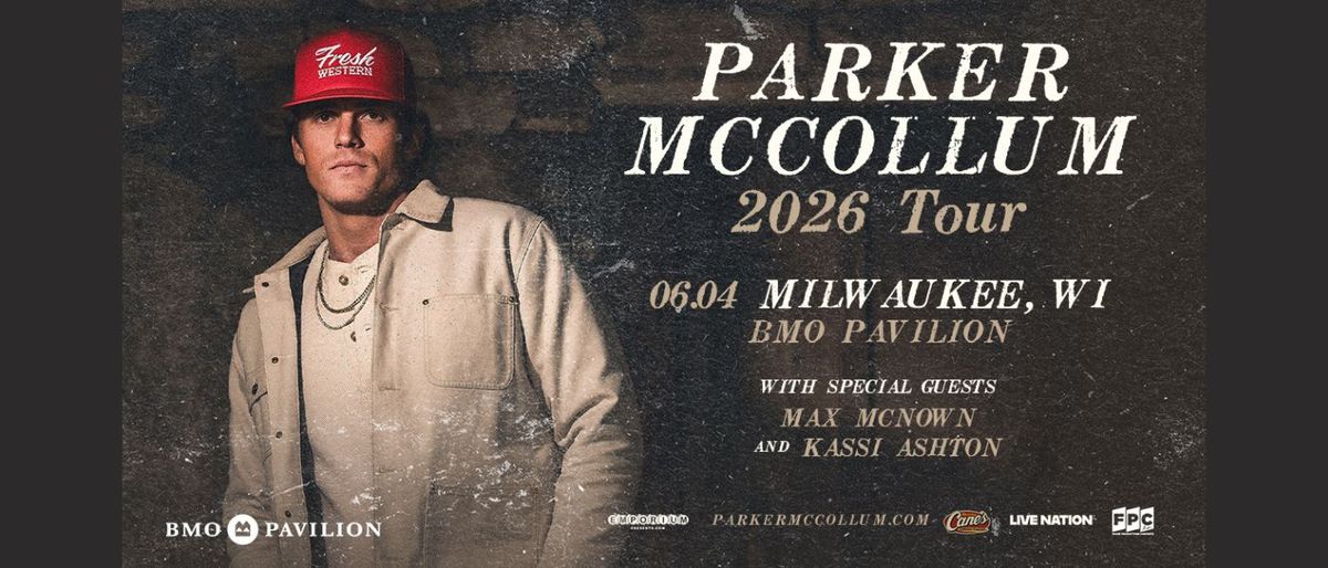 Parker McCollum with Max McNown and Kassi Ashton, 5 June | Event in Milwaukee | AllEvents