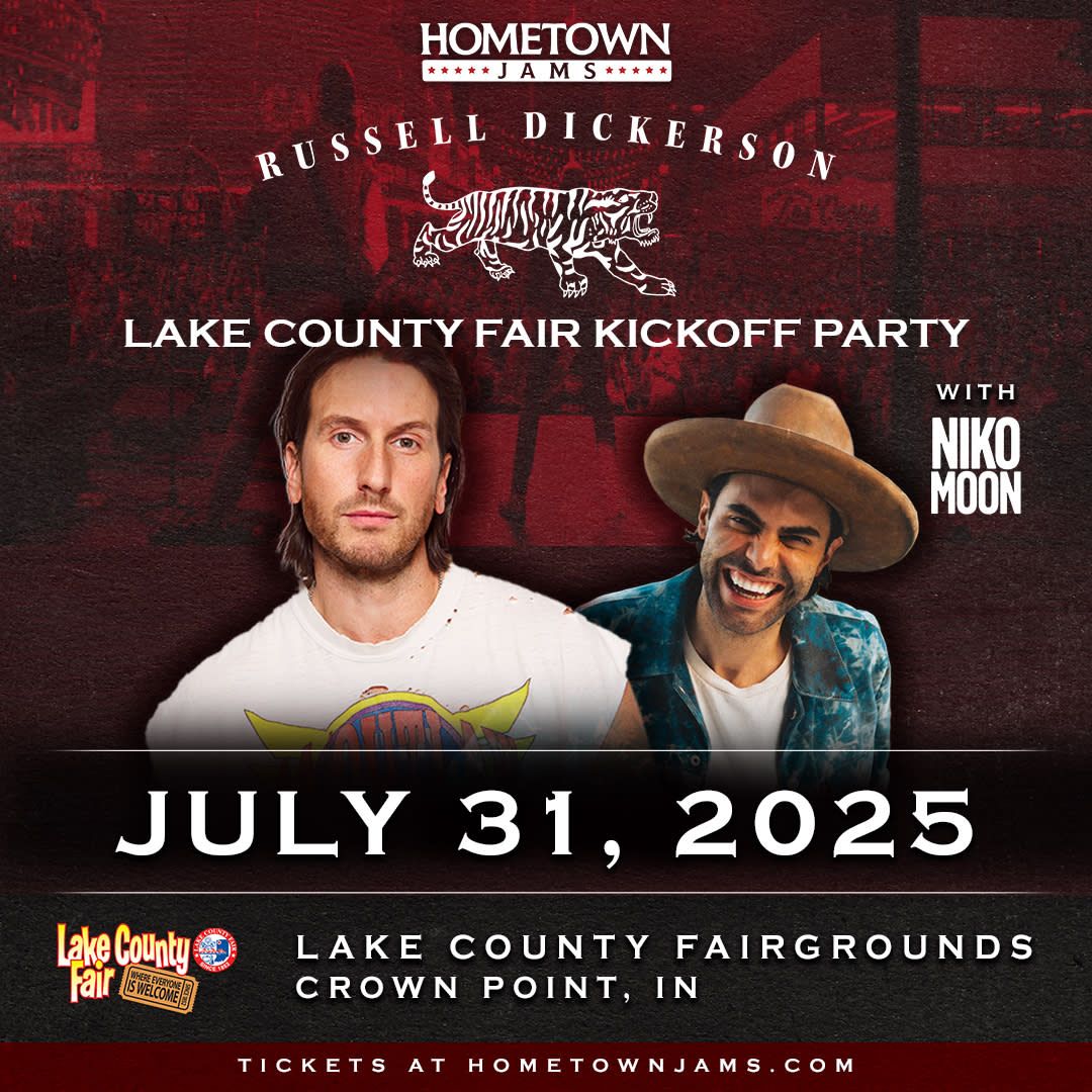 Russell Dickerson and Niko Moon at Oregon State Fair and Exposition Center, 23 August | Event in Salem | AllEvents