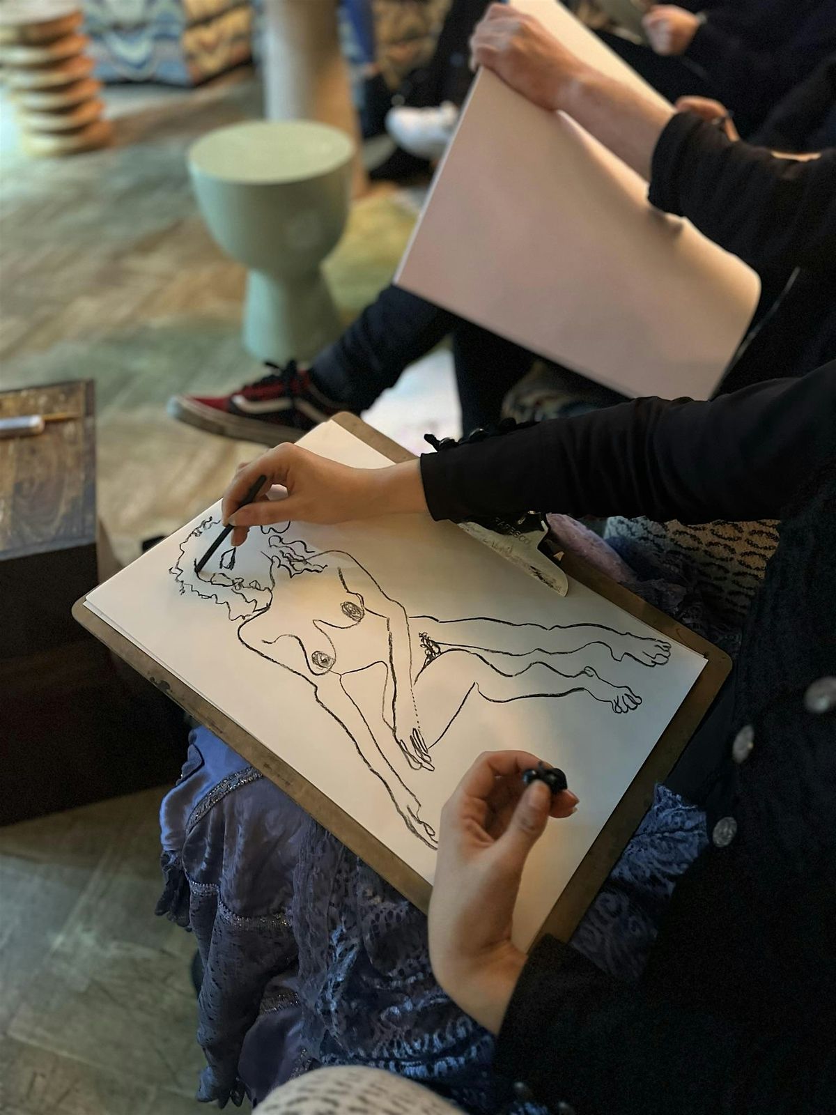 Festive Life Drawing at the Arding Rooms, Clapham, 11 December | Event in London | AllEvents