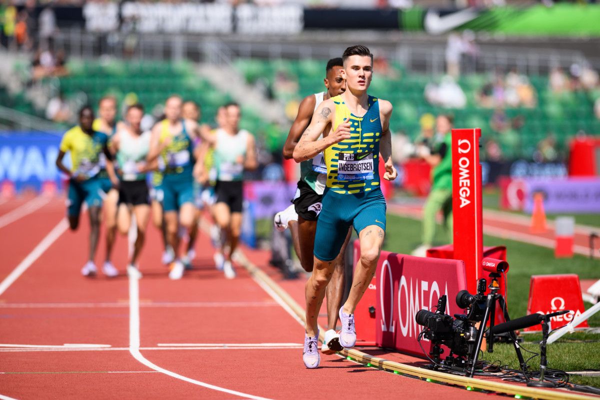 Olympic 100m Rematch Prefontaine Classic Eugene