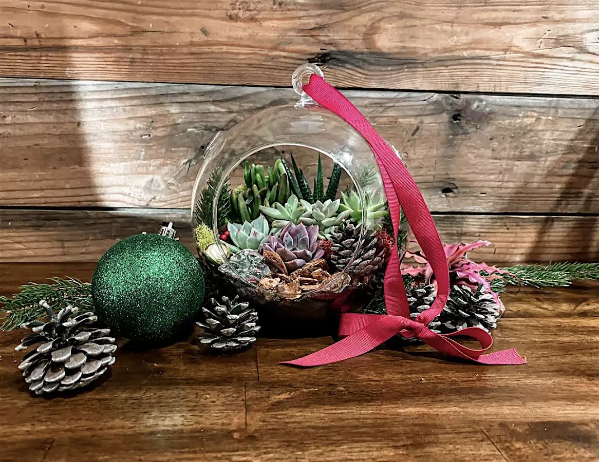 Succulent Ornament Workshop, 18 December | Event in Greenville | AllEvents