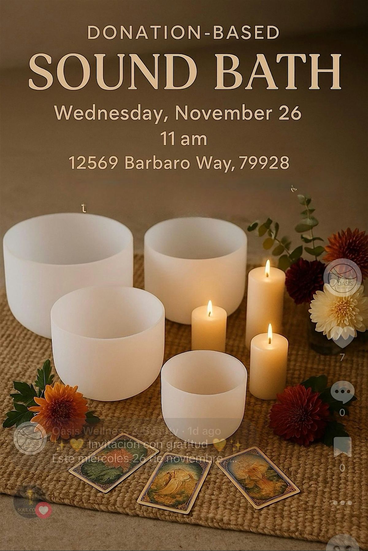 Donation-Based Meditation & Sound Bath | Event in El Paso | AllEvents