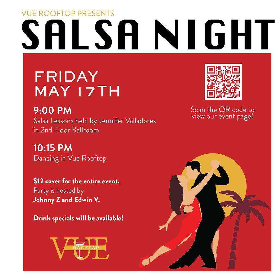 Salsa Night: DJ Edwin, 22 May | Event in Iowa City | AllEvents