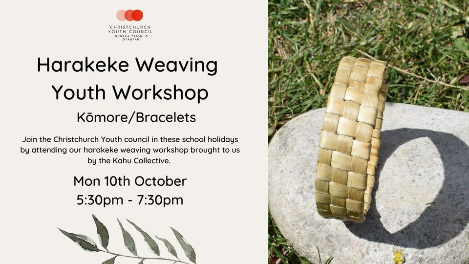 Harakeke Weaving Youth Youth & Cultural Development