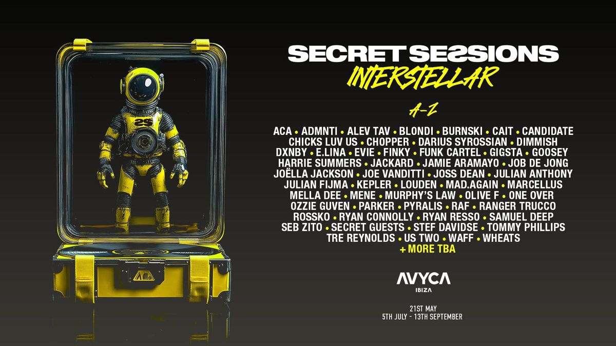 Secret Sessions - Interstellar | CLOSING PARTY | Ibiza, 13 September | Event in Ibiza | AllEvents
