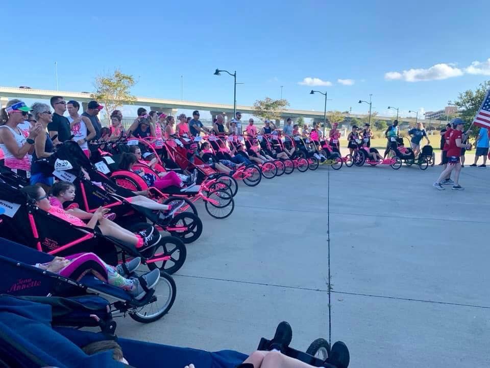 Ainsleys Angels rolls in the 2023 MS Gulf Coast Marathon Margaritaville