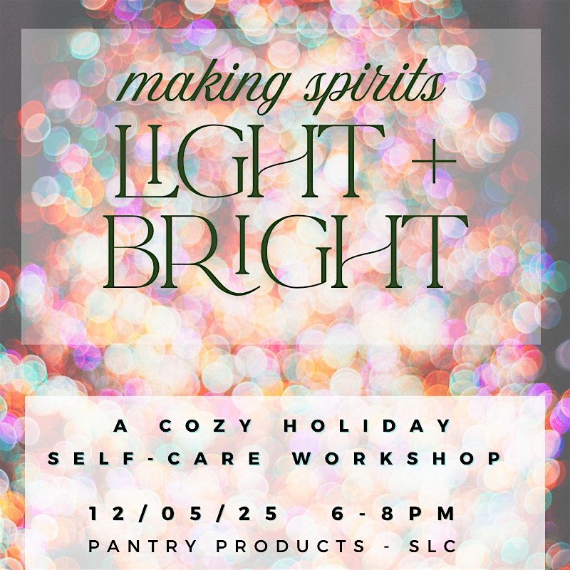 Making Spirits Light & Bright, 5 December | Event in Salt Lake City | AllEvents