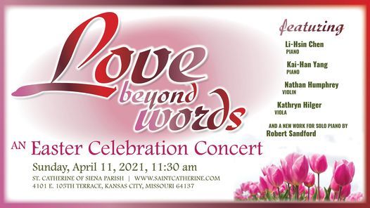Love Beyond Words Saint Catherine Of Siena Catholic Church Kansas City Mo Roeland Park April 11 21 Allevents In