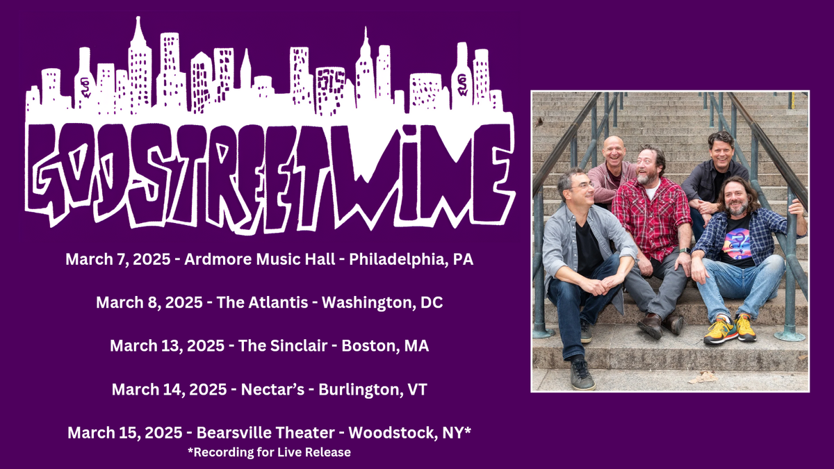 God Street Wine at Garcias Chicago, 12 September | Event in Chicago | AllEvents