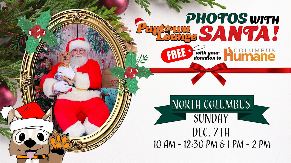 Puptown Lounge NC Kenny Rd Photos with Santa, 7 December | Event in Columbus | AllEvents