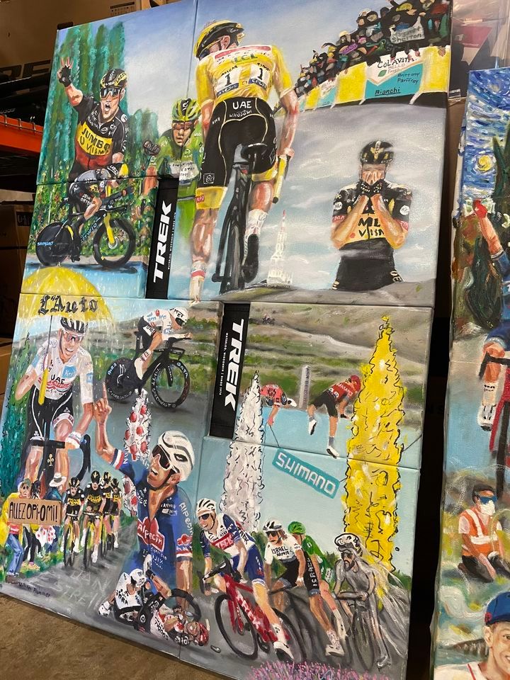 Pedals & Pallets Bike and Art Social , Trek Bicycle Houston West