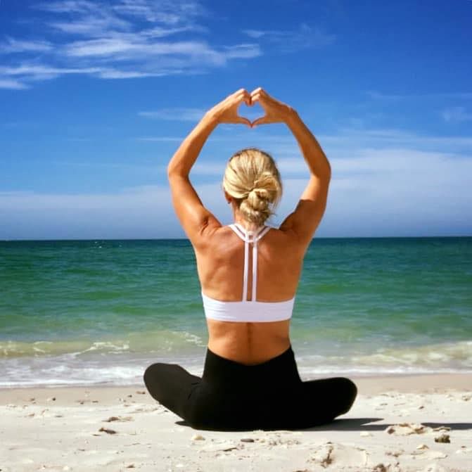 Naples Beach Yoga morning yoga class National Yoga Awareness Month