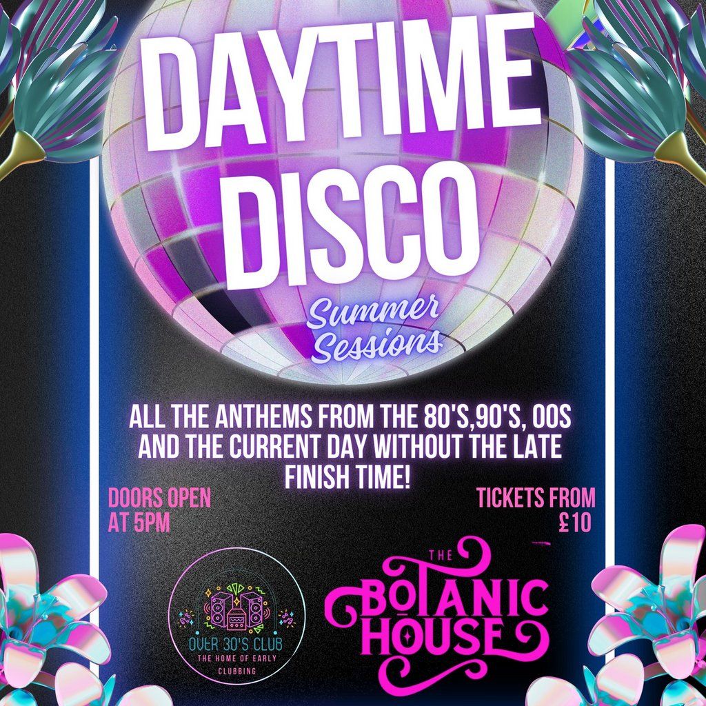 Over 30s Club Presents Daytime Disco Inverness - Summer Sessions, 30 August | Event in Inverness | AllEvents