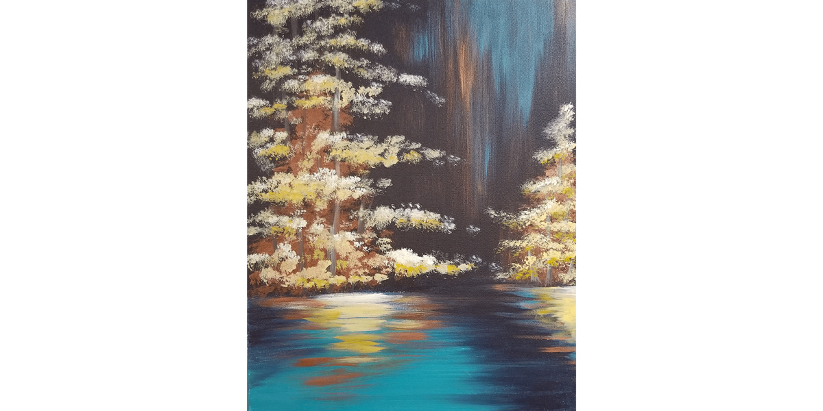 Glimmering Shoreline - Paint and Sip in Tyler | Classpop!TM