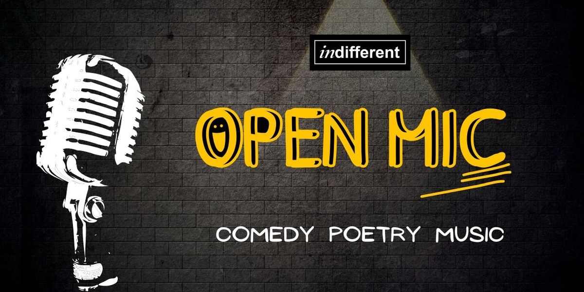 indifferent Open Mic - Comedy, Poetry & Music, 30 November | Event in Mumbai | AllEvents