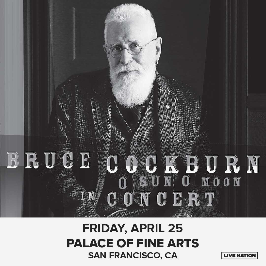 Bruce Cockburn, 6 May | Event in Stoughton | AllEvents