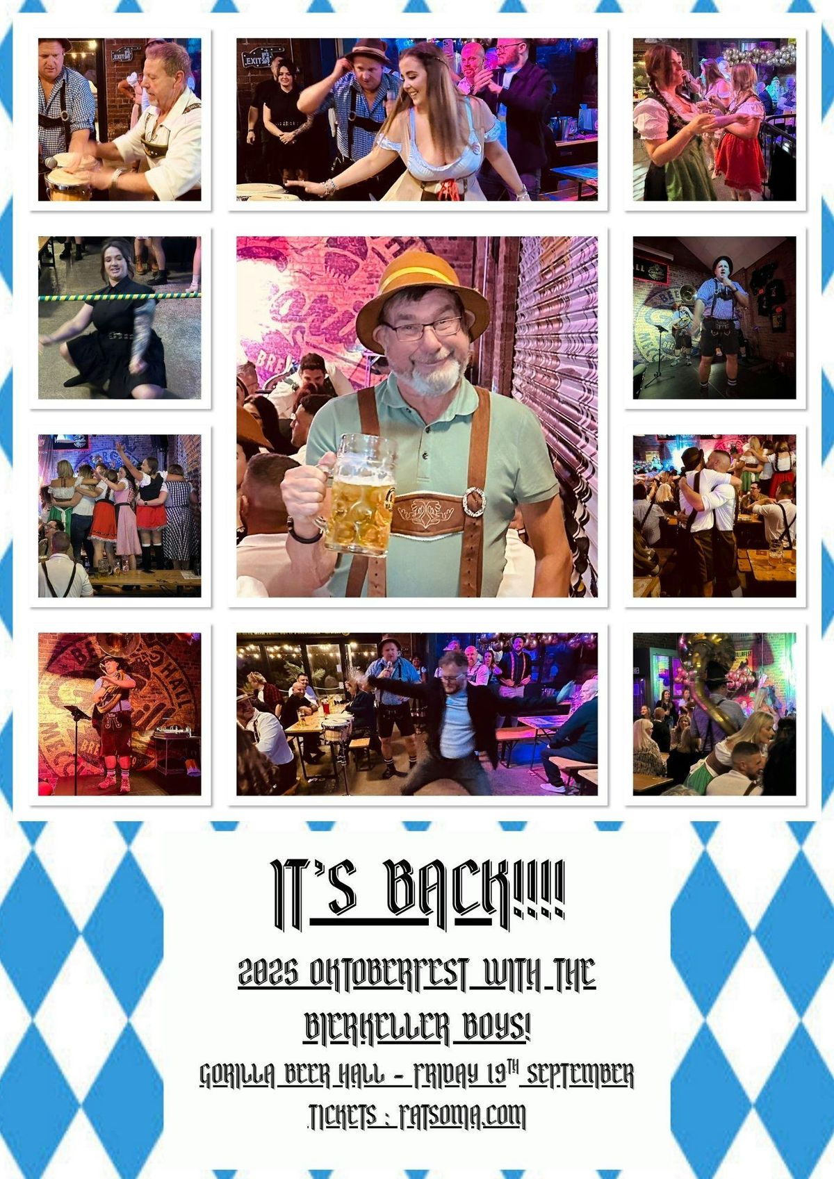OKTOBERFEST 2025 - WITH THE BIERKELLER BOYS!, 19 September | Event in Mexborough | AllEvents