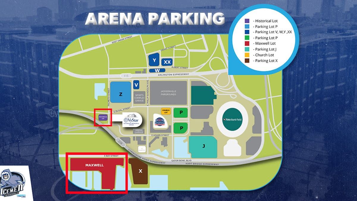 Parking Jacksonville Icemen at Savannah Ghost Pirates, 25 October | Event in Savannah | AllEvents