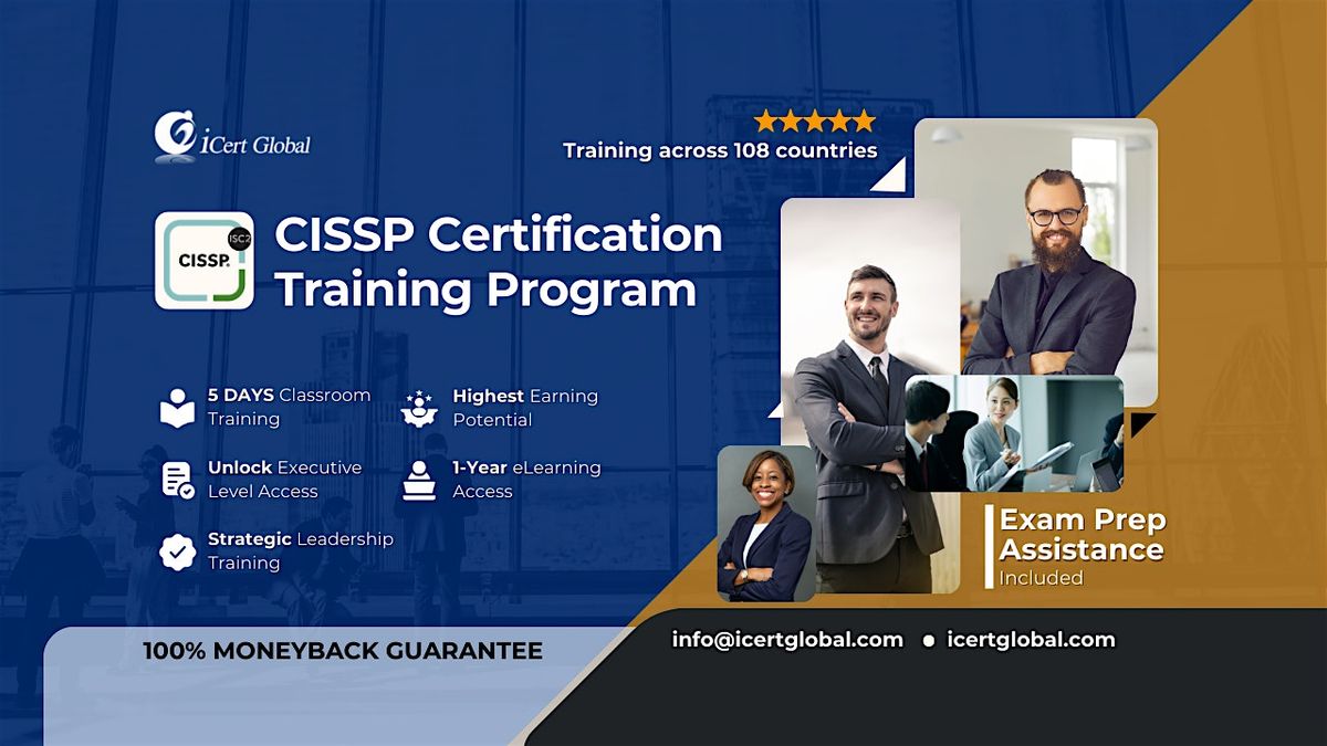 CISSP Certification Weekend Training Course inJackson, MS, 14 February | Event in Jackson | AllEvents