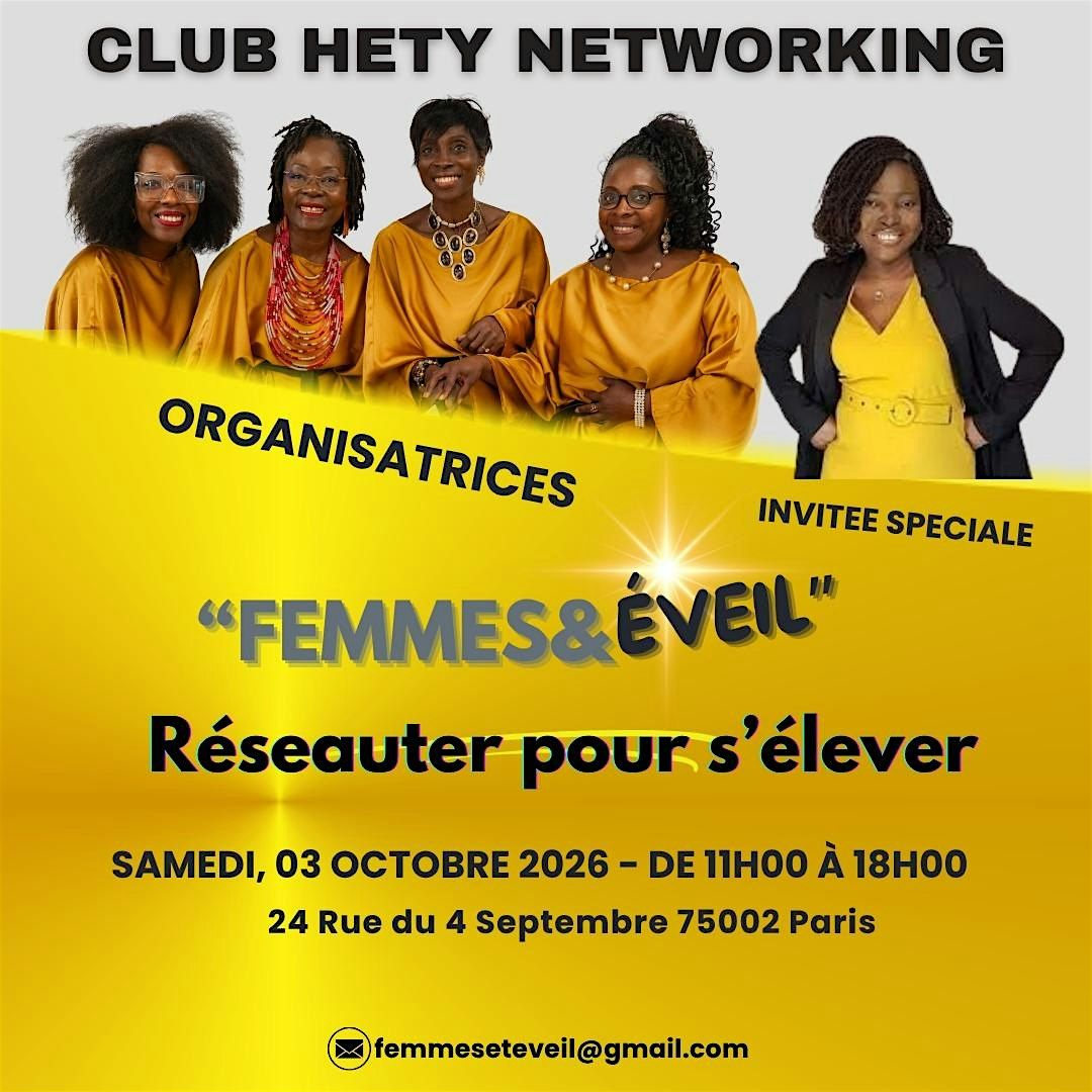 CLUB HETY – 3ᵉ ÉDITION , Cocoon Space - Septembre - 75002, Paris, 3 ...