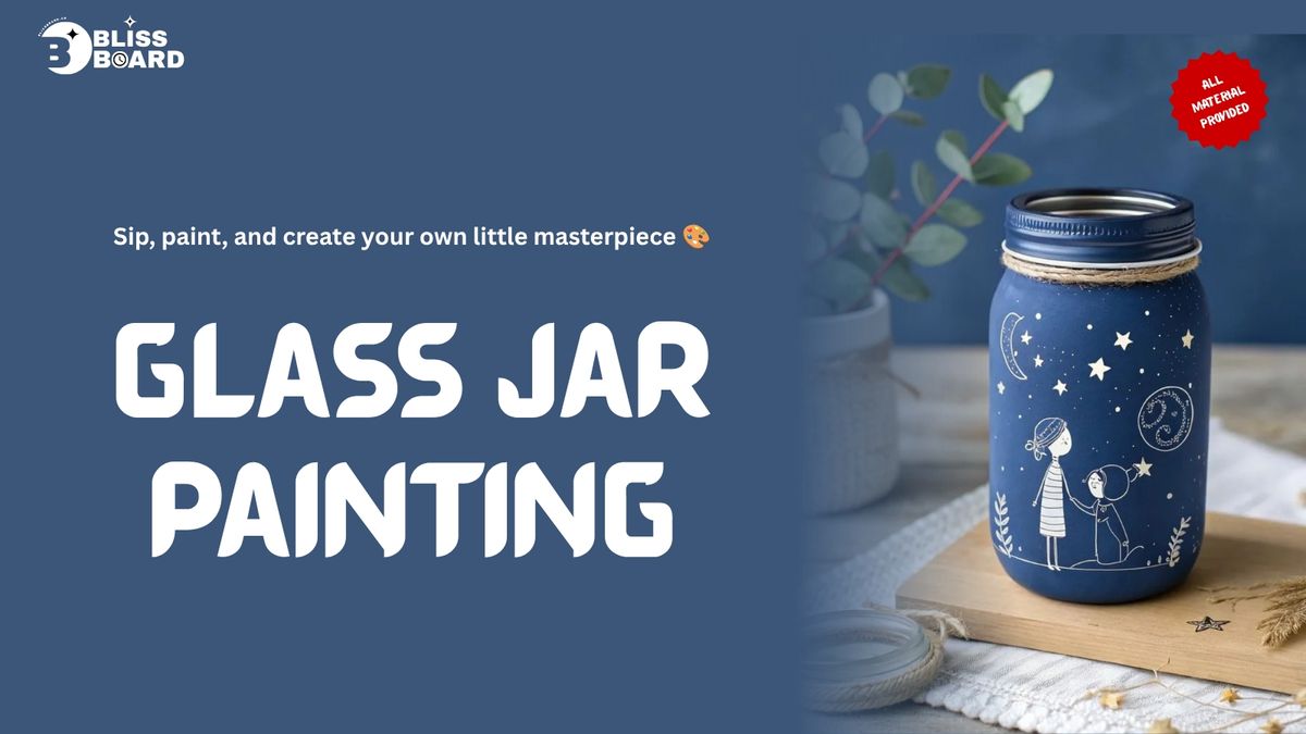 Glass Jar Painting