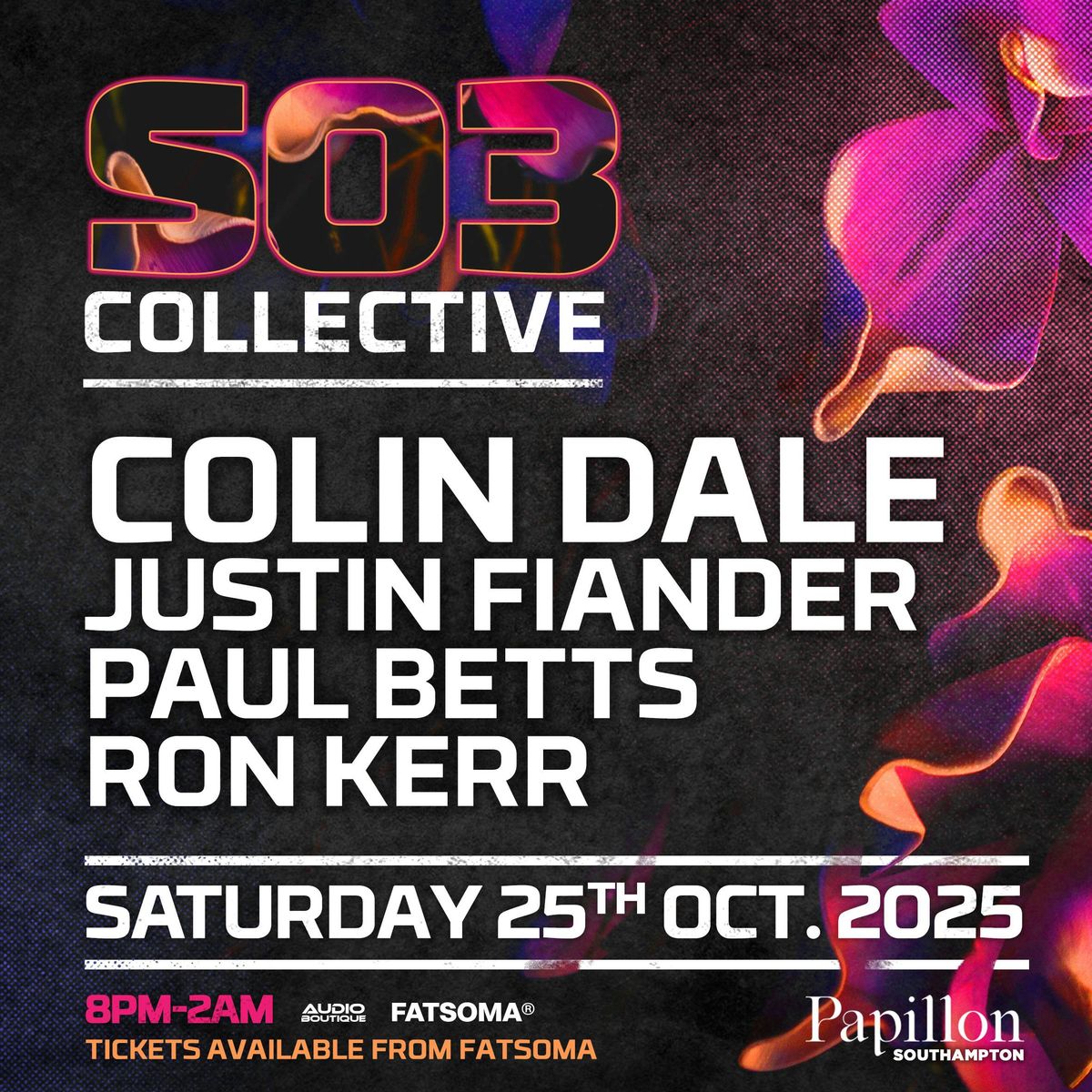 SO3 Collective - Papillon - 25-10-25, 25 October | Event in Southampton | AllEvents