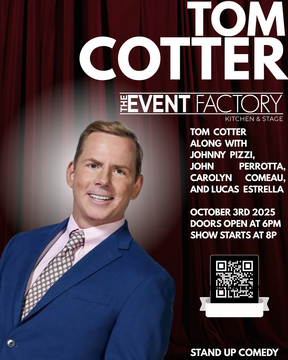 Tom Cotter at Punch Line Philadelphia, 14 February | Event in Philadelphia | AllEvents