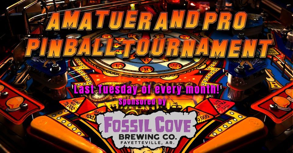 Pinball Tournament / Fossil Cove Pint Night, 30 May | Event in Fayetteville | AllEvents.in
