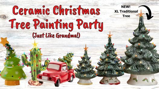 Ankeny Christmas Tree Pickup 2022 Ceramic Tree Party - Ankeny, Glazed Expressions, Urbandale, November 7 2021  | Allevents.in