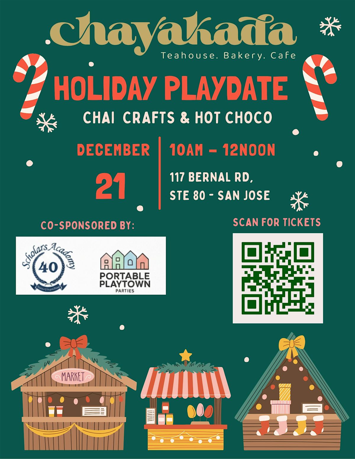 Chai, Crafts and Hot Chocolate: A Holiday Playdate, 21 December | Event in San Jose | AllEvents