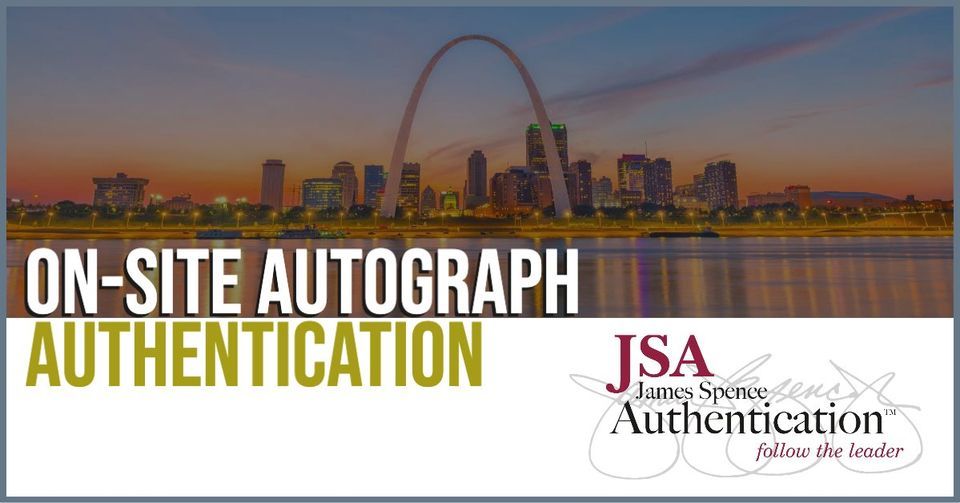 JSA at the St. Louis Show, Machinists Hall Sports Cards & Collectibles