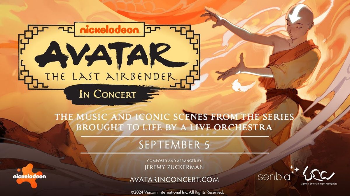 Avatar: The Last Airbender In Concert - Tysons, 28 September | Event in Tysons | AllEvents