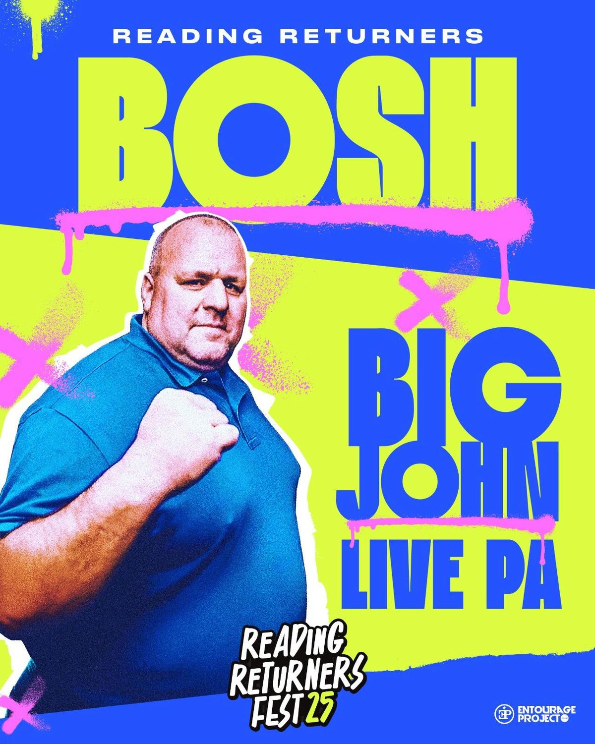 Big John Bosh @ SUB89 (PART OF RETURNERS FEST 25), 3 October | Event in Reading | AllEvents