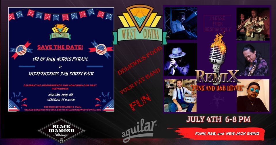 WEST COVINA 4TH OF JULY PARADE AND FAIR, OLD TOWN CENTER S. Glendora