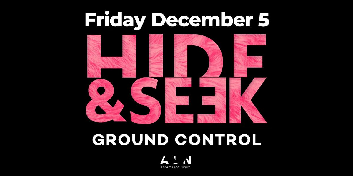 Hide & Seek x Friday December 5 - LGBTQ+ WLW - Mixer + Party, 5 December | Event in Toronto | AllEvents